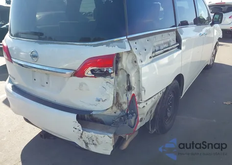 2015 Nissan Quest Sv из США, поврежденный, VIN JN8AE2KP0F9132454